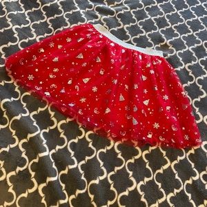 NWOT 5T Holiday Skirt